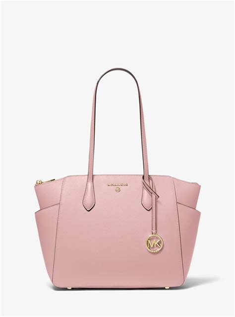 michael kors marilyn medium saffiano leather tote bag